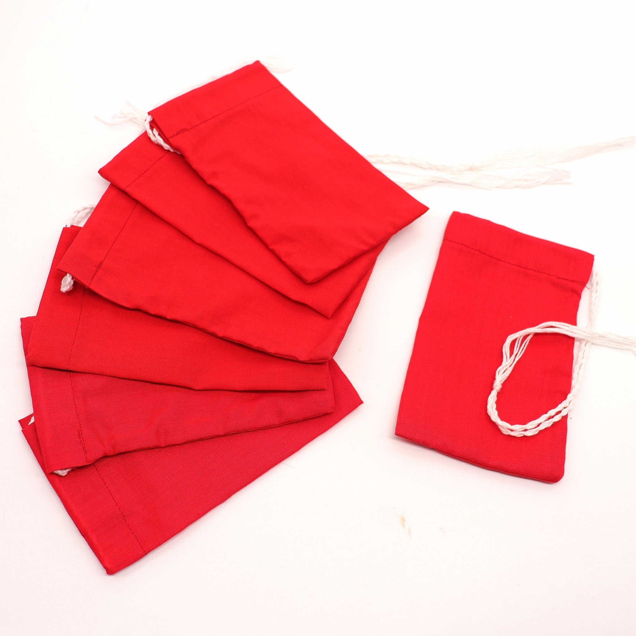 Red Cotton Bag - 13 Moons