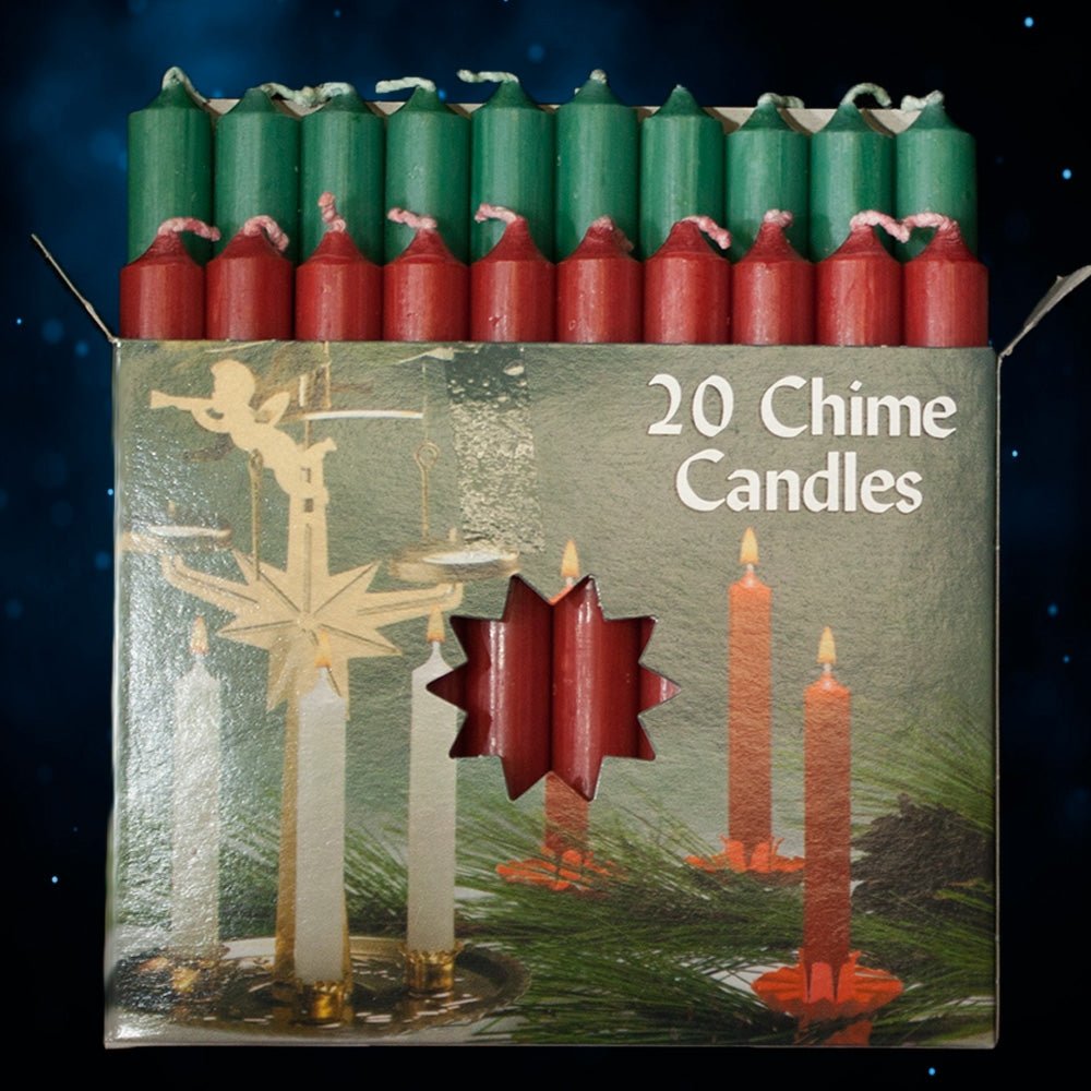Red, Green Candle Set - 13 Moons
