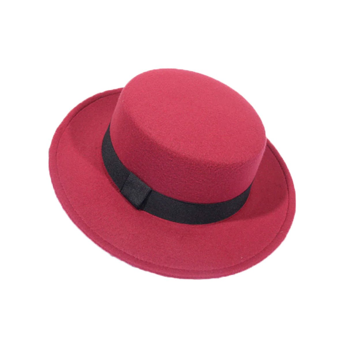 Red Rimmed Hat - 13 Moons