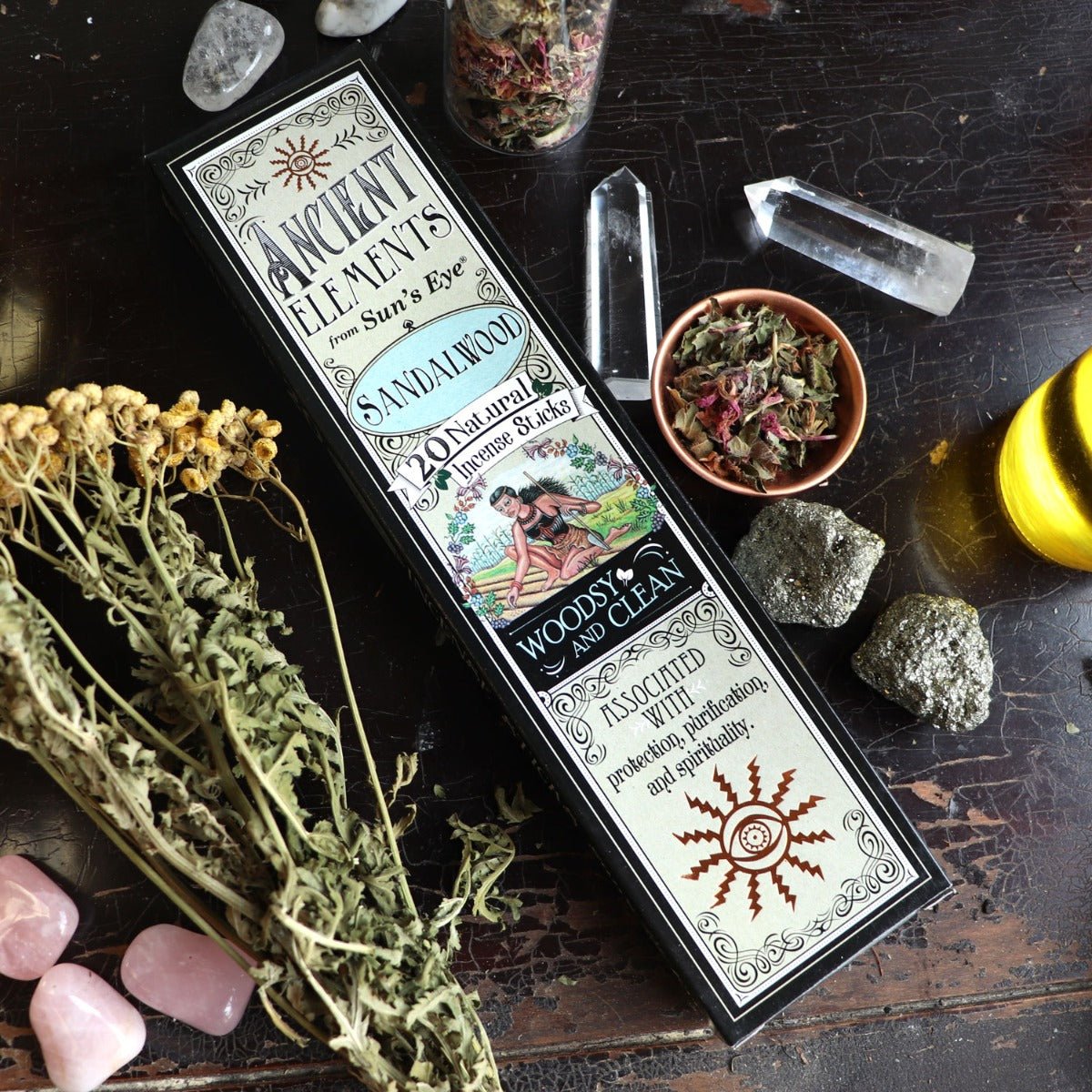 Sandalwood Incense Stick - 20 Pack - 13 Moons