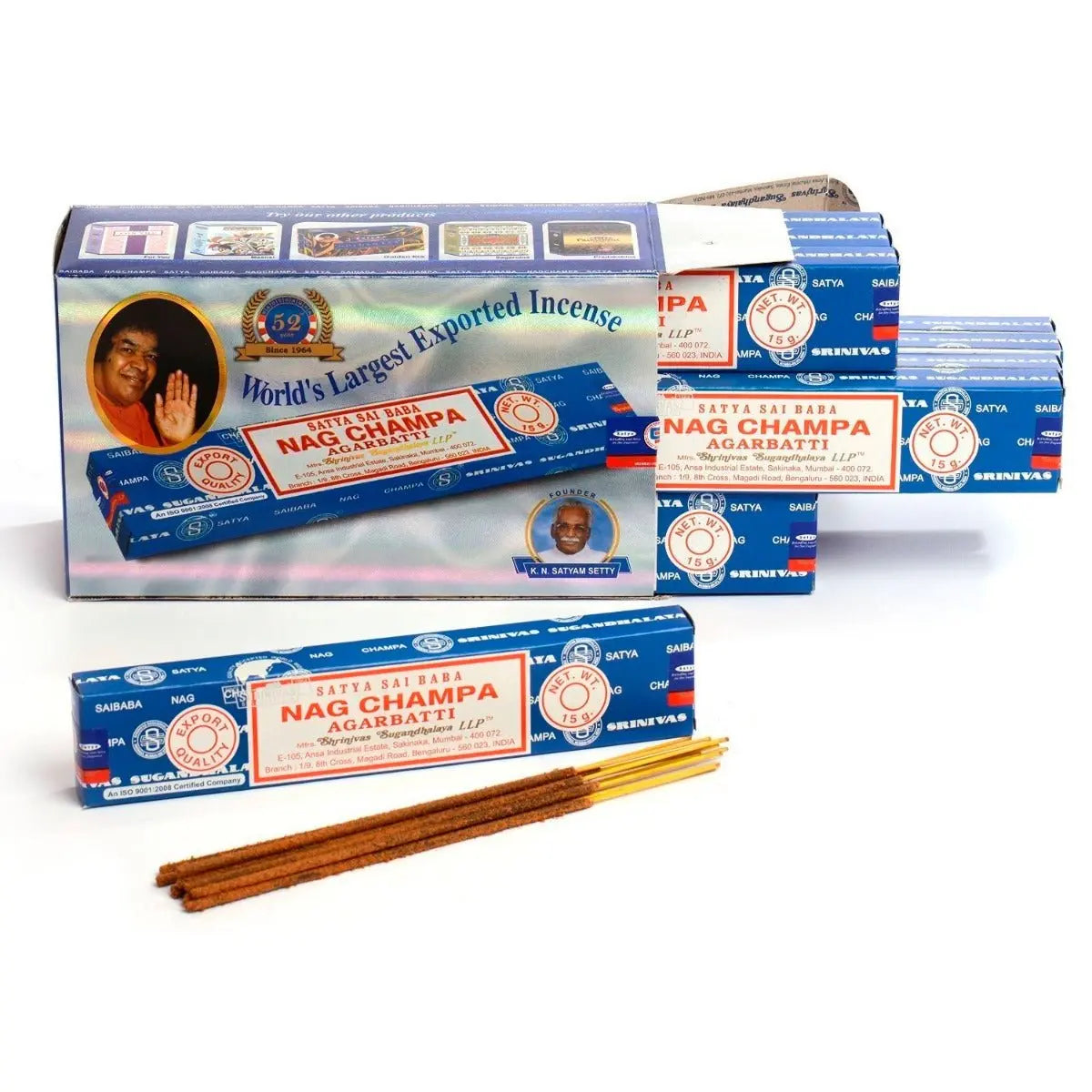 Satya Nag Champa Incense Sticks - 13 Moons