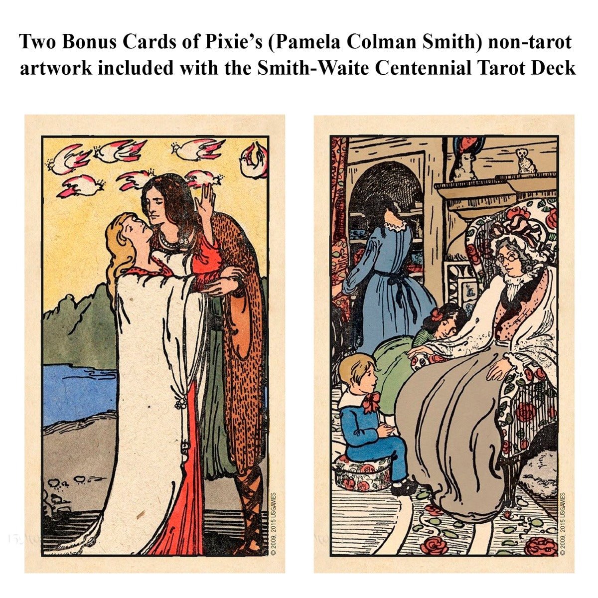 Smith-Waite Centennial Tarot Deck in Tin Box - 13 Moons