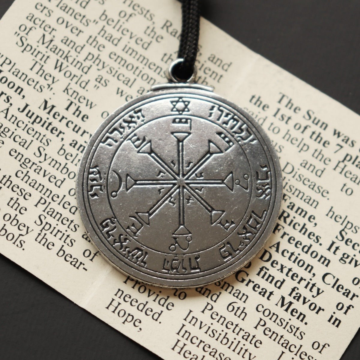 Sun Planetary Talisman - 13 Moons