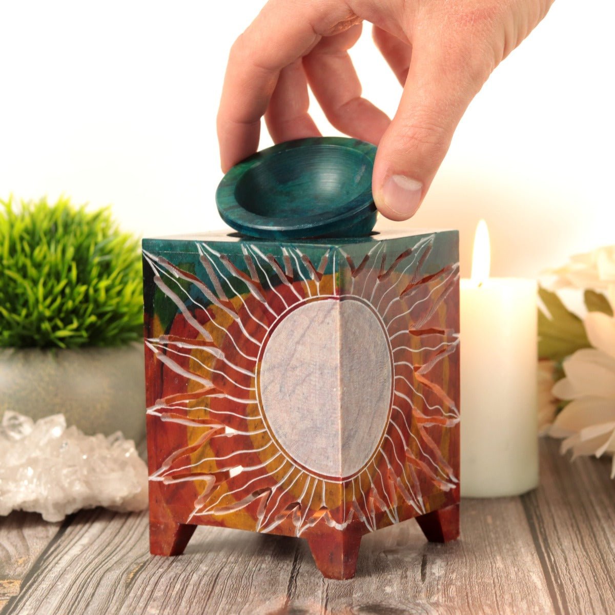 Tie Dye Sun Oil Diffuser - 13 Moons