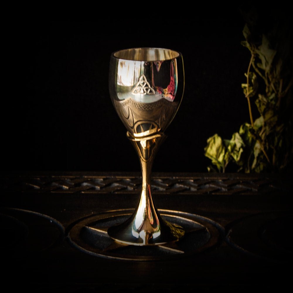 Triquetra Dual Tone Chalice - 13 Moons