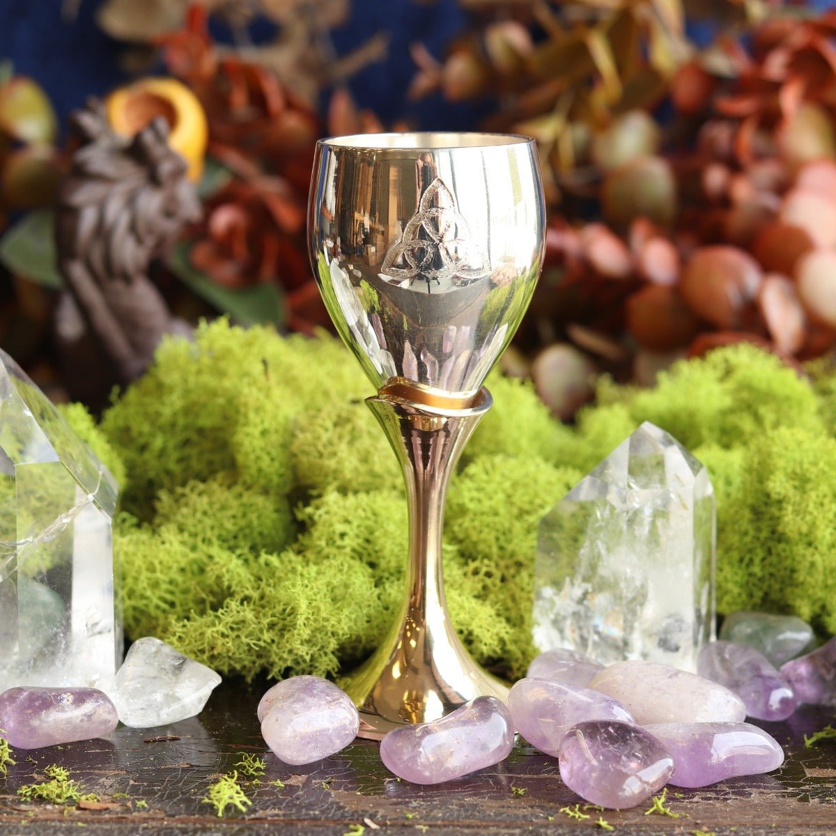 Triquetra Dual Tone Chalice - 13 Moons