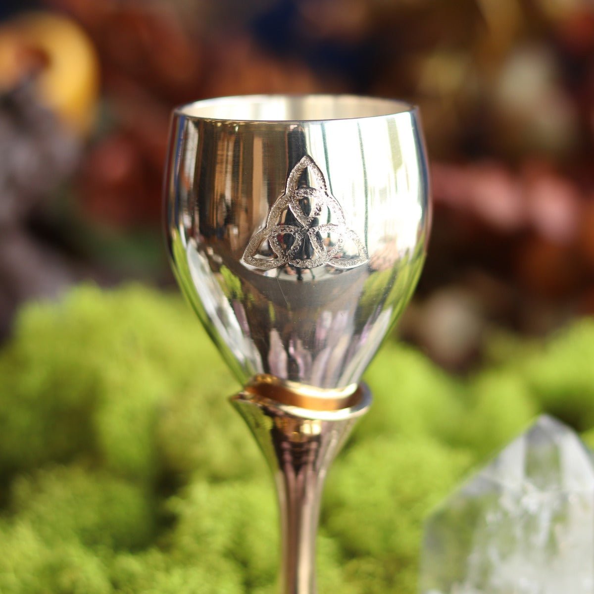 Triquetra Dual Tone Chalice - 13 Moons