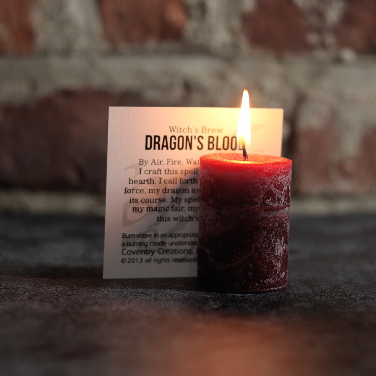 Votive, Dragons Blood Witchs Brew, 6 of - 13 Moons