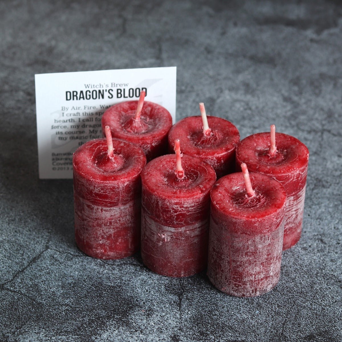 Dragons Blood Witchs Brew Votive Candle