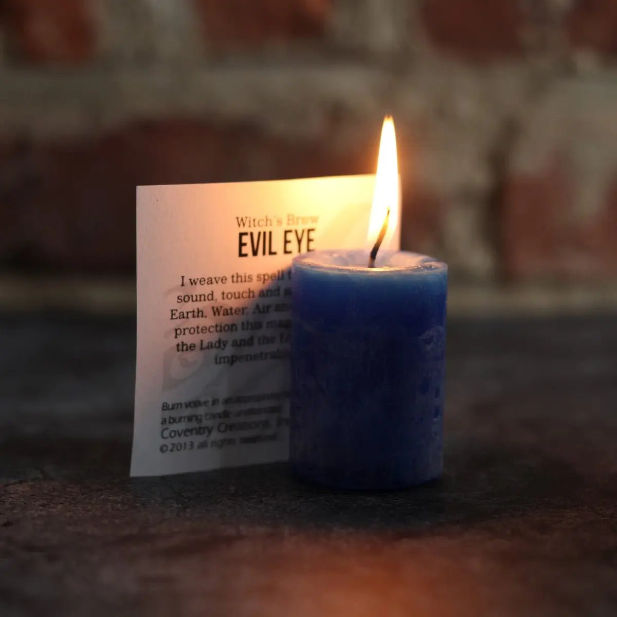 Votive, Witchs Brew Evil Eye, 6 of - 13 Moons