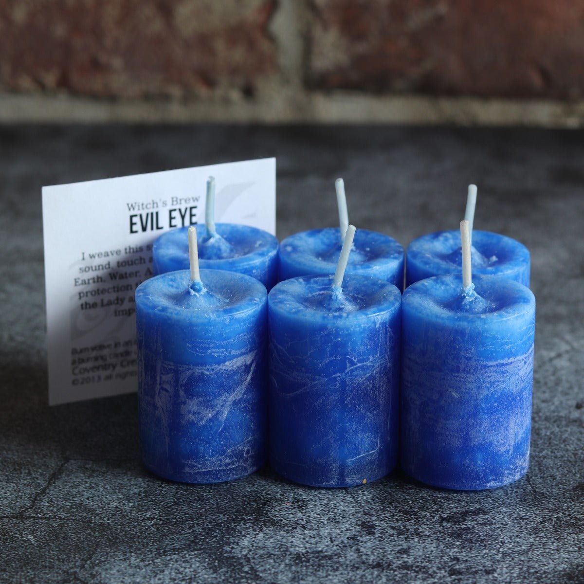 Votive, Witchs Brew Evil Eye, 6 of - 13 Moons
