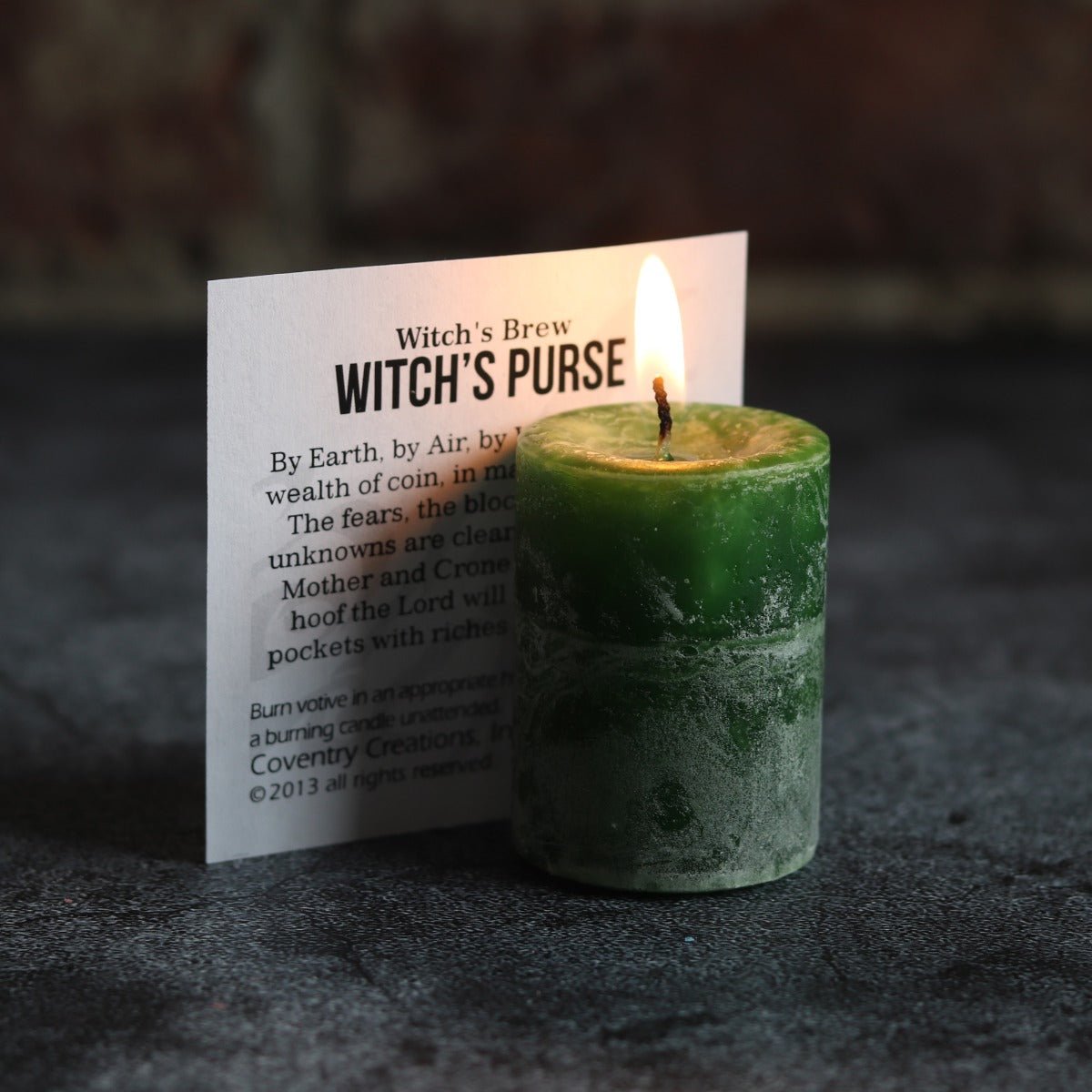 Votive, Witchs Brew Witchs Purse, 6 of - 13 Moons