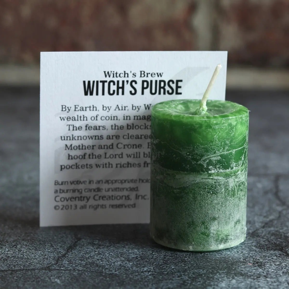 Votive, Witchs Brew Witchs Purse - 13 Moons