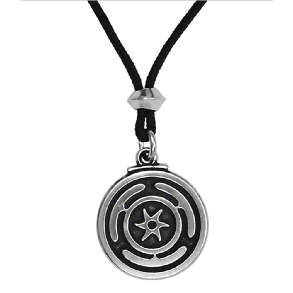 Wheel of Hecate Pendant - 13 Moons