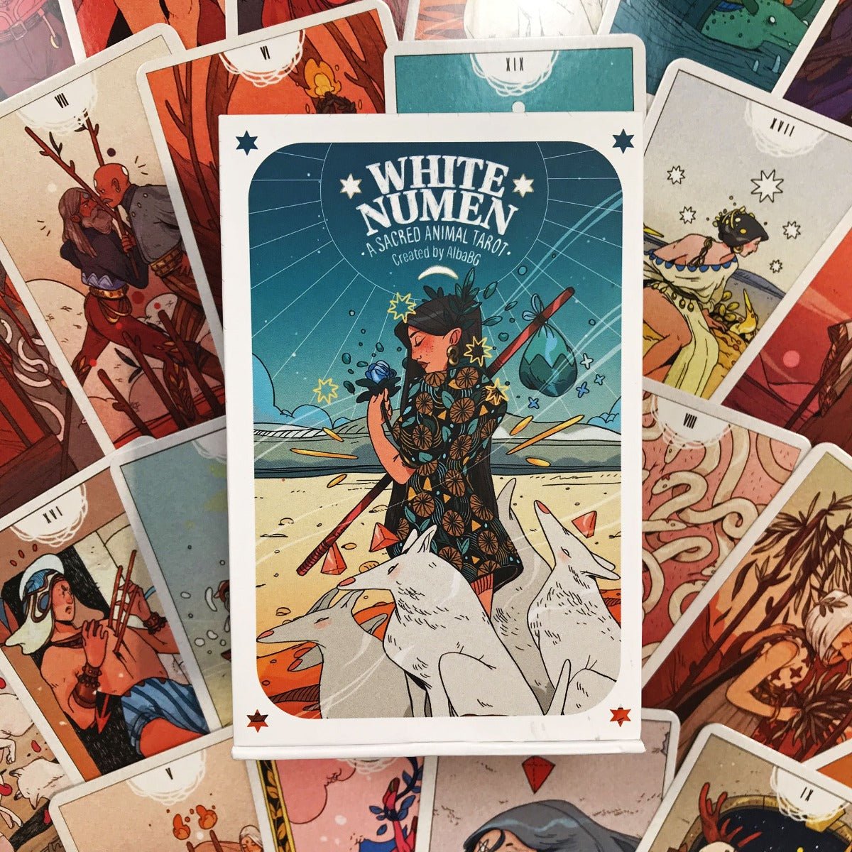White Numen: A Sacred Animal Tarot - 13 Moons
