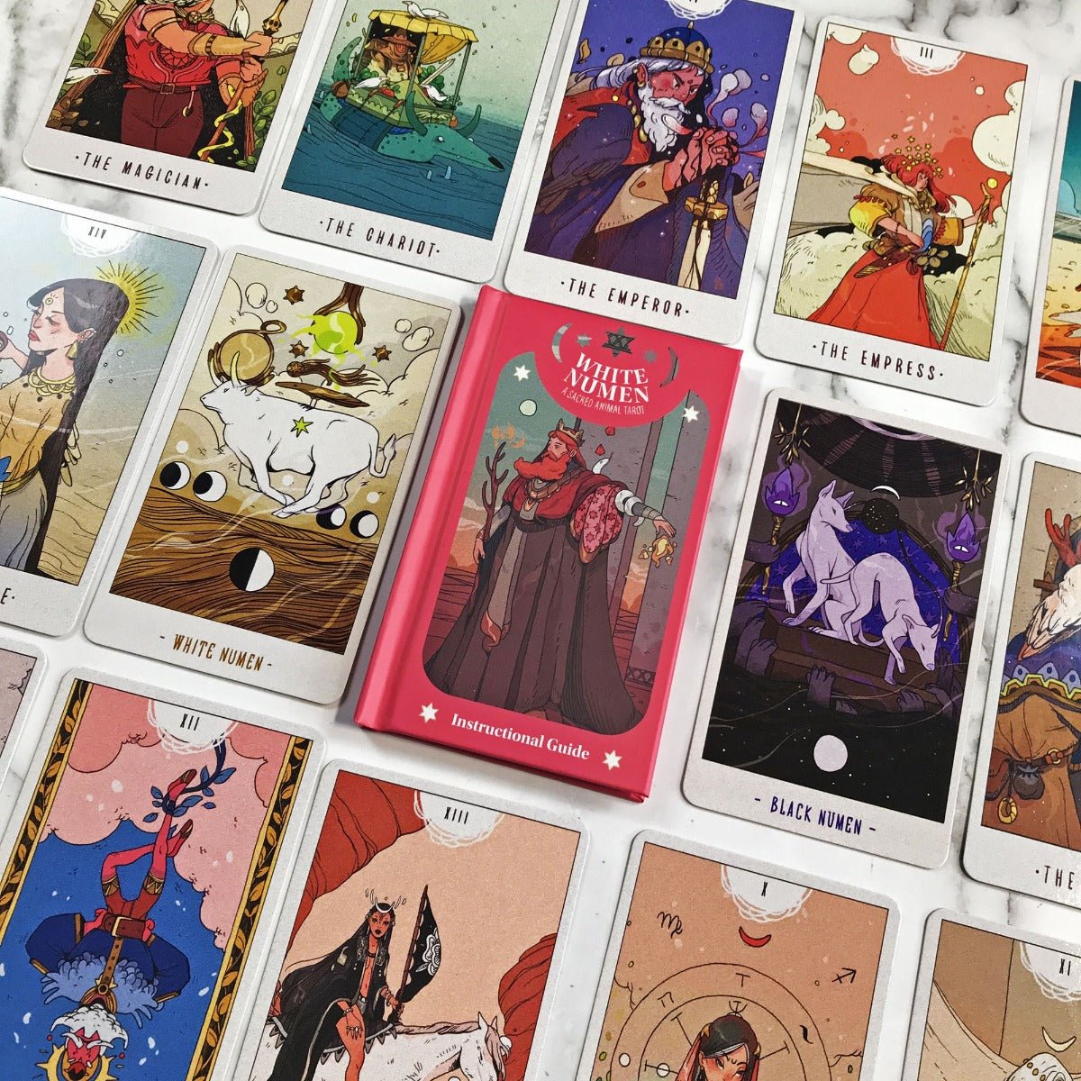 White Numen: A Sacred Animal Tarot - 13 Moons