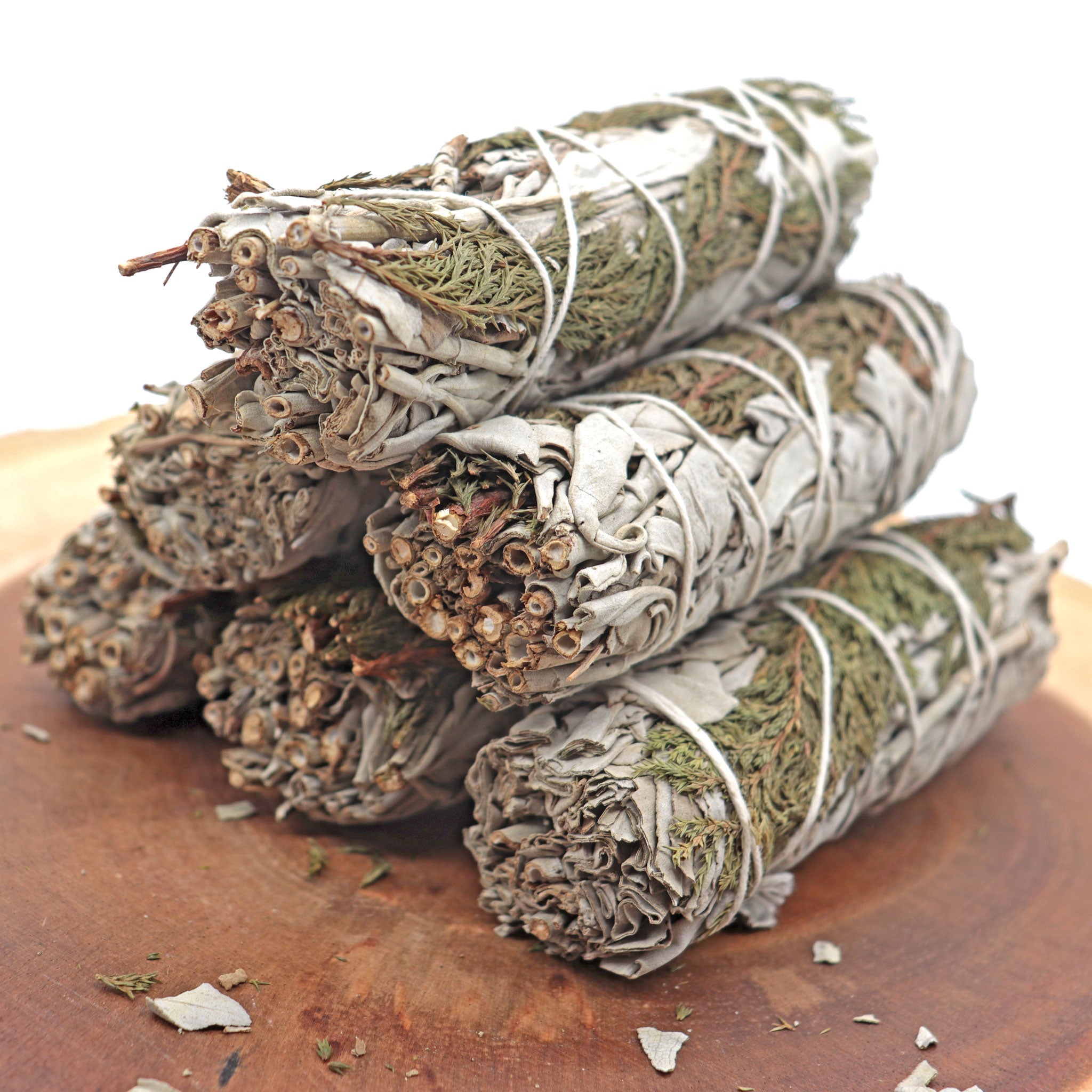 White Sage and Cedar Smudge Stick - 13 Moons