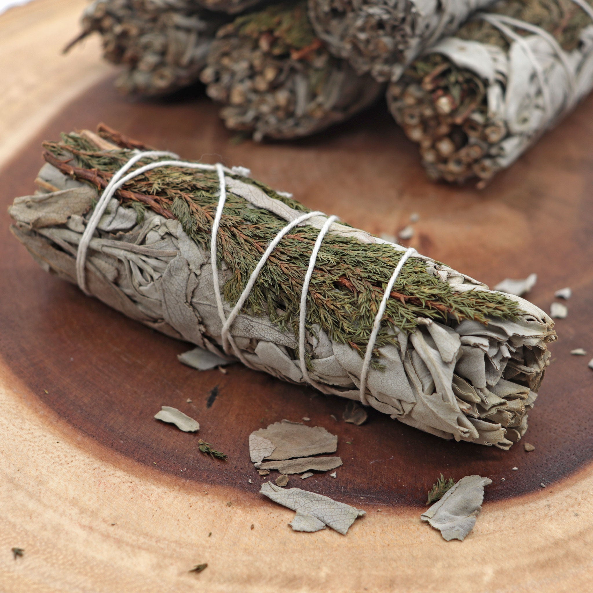 White Sage and Cedar Smudge Stick - 13 Moons