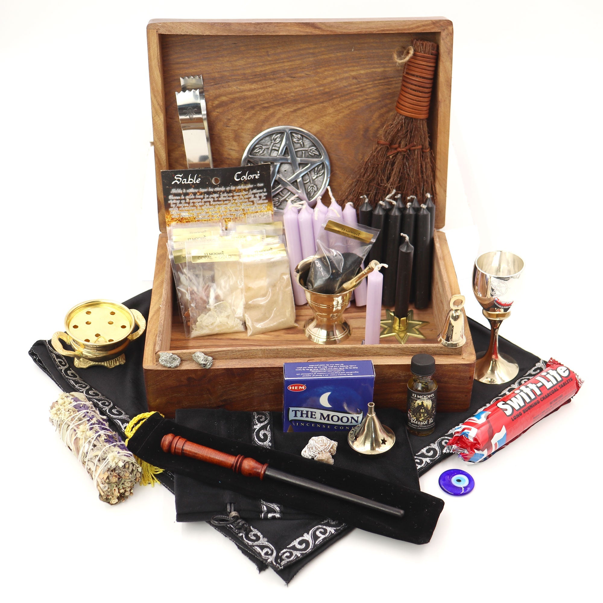 Witch Box Altar Set - 13 Moons