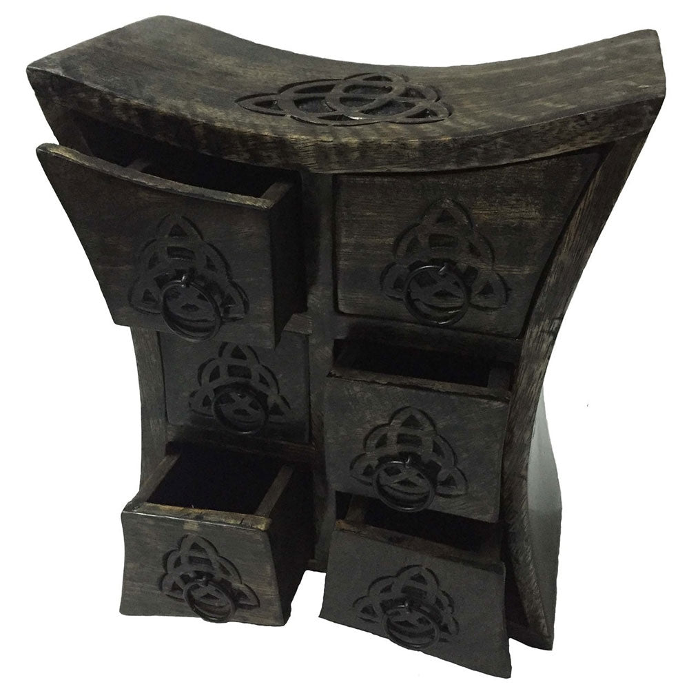 Witches Kitchen Triquetra Cupboard - 13 Moons