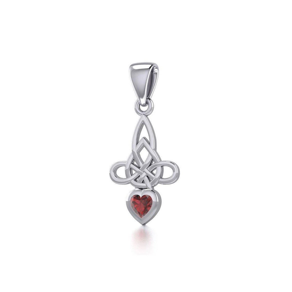 Witches Protection with Garnet Heart - 13 Moons